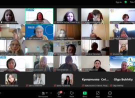 Онлайн-зустріч всіх учасників Національного пілотування системи профорієнтації дітей та підлітків